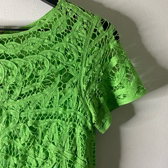 Lilly Pulitzer Marie Kate in Lime Green Size S - Picture 6 of 9